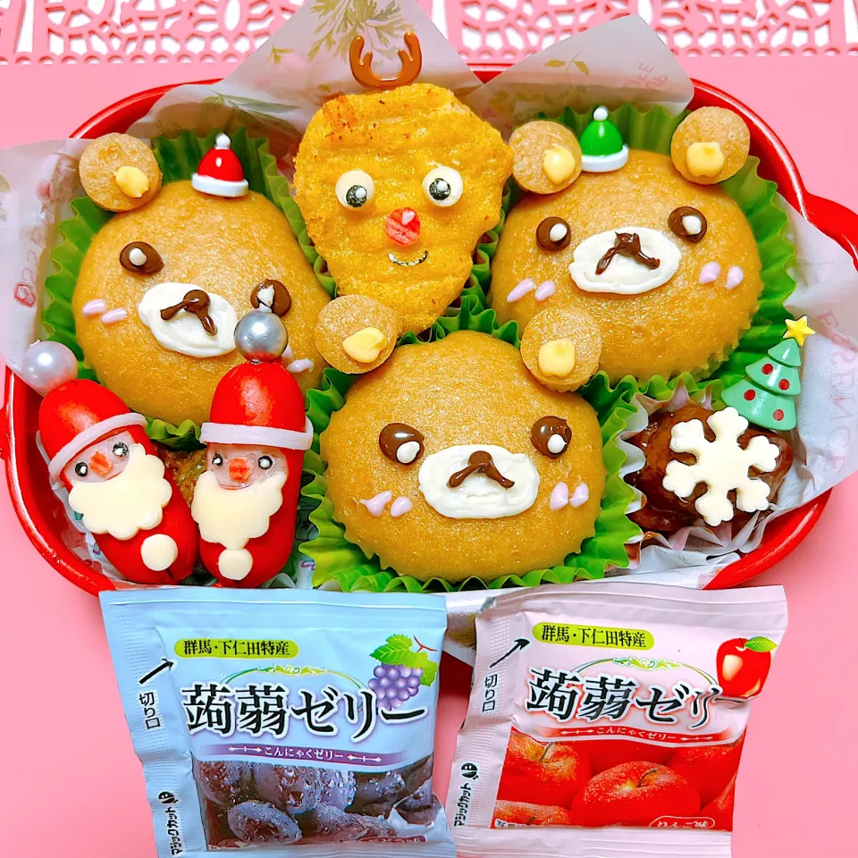 マーラーカオでクマさんお弁当🍱|miyurumoさん