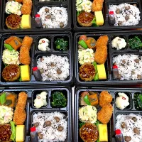 Snapdishの料理写真:むかごごはん弁当|あぐりさん