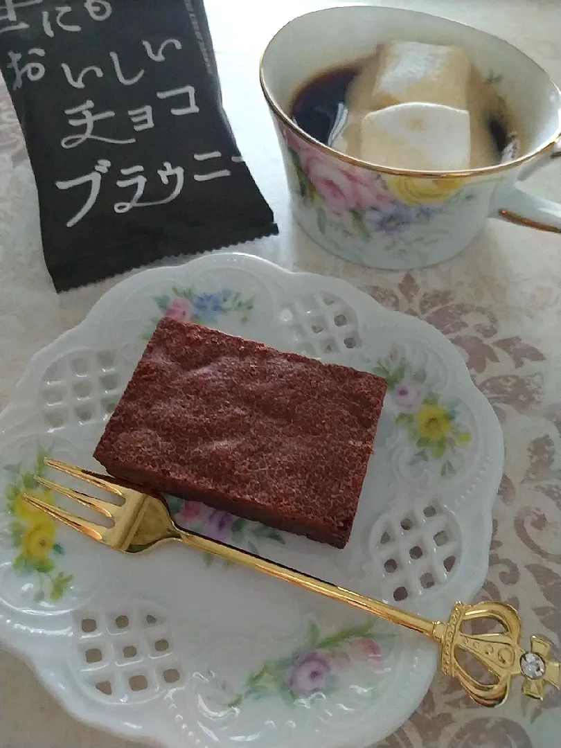 Snapdishの料理写真:☆今日のおやつ☆ チョコブラウニー|hamamaさん