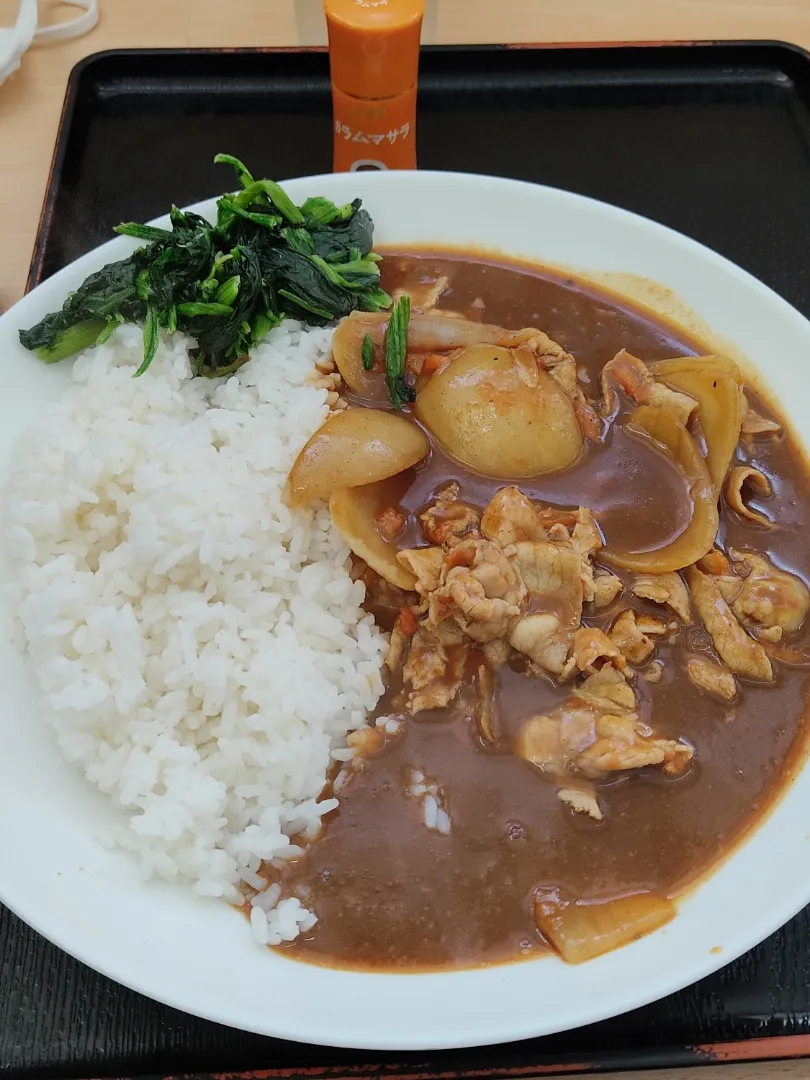 最強食堂のスタッフおすすめ豚しゃぶカレー|Rピージャーさん