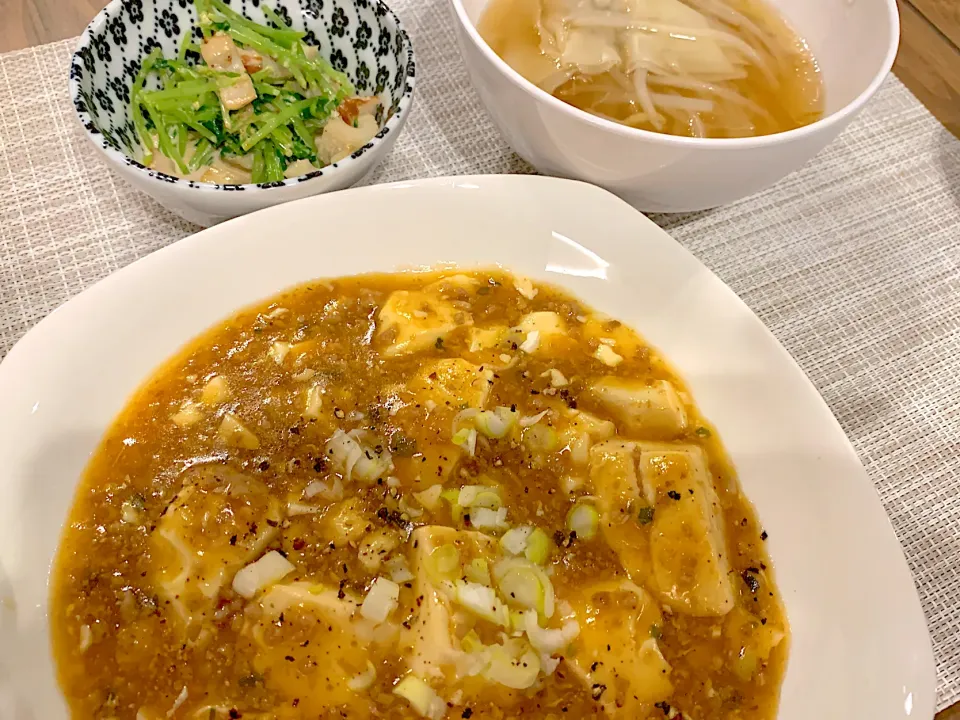 Snapdishの料理写真:麻婆豆腐|mam☻**゜さん