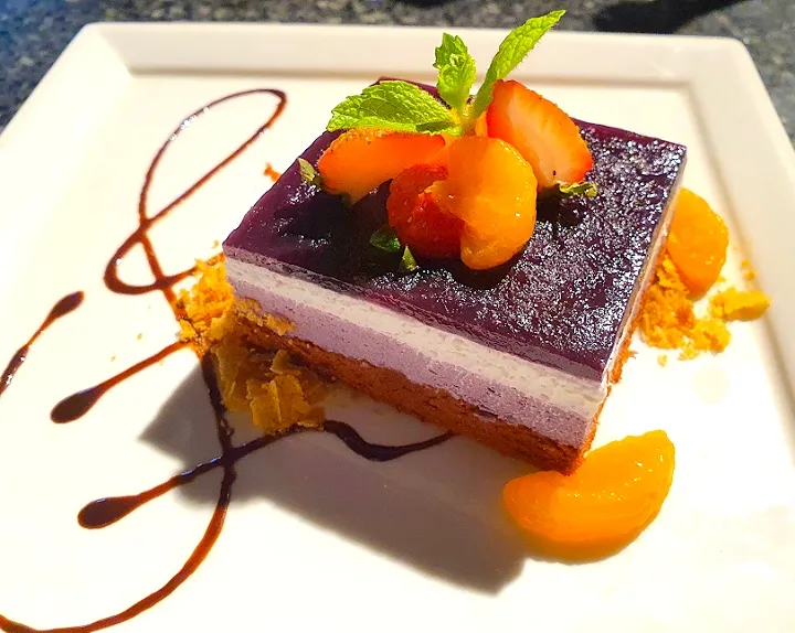 Blueberry Mousse Cake|Jennie Fongさん