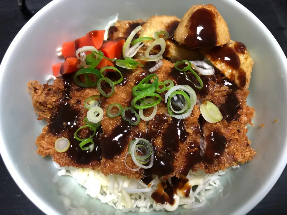 トンカツ丼|まちゃさん