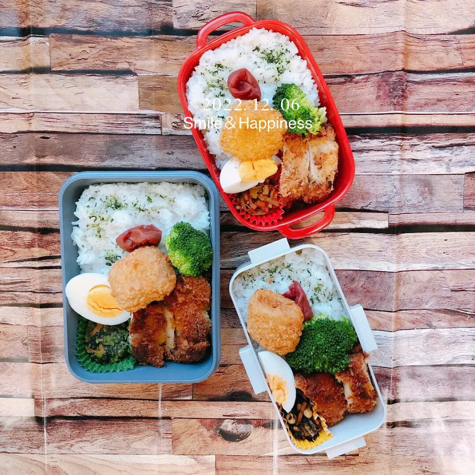 3人弁当😊|Rie Naganoさん