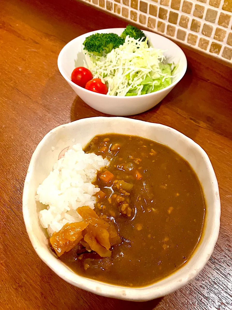 大豆のお肉で重増しカレー🍛|きみちさん