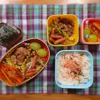 今日のお弁当♥|ゆずうさぎさん