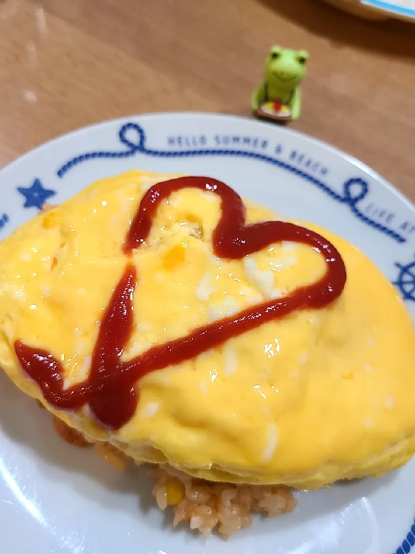 手抜きの時短調理♡
トロトロたまごのオムライス😋🥚|みぽりん♪さん