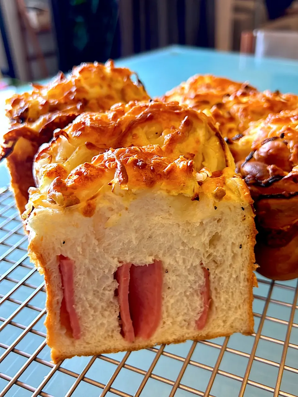 Snapdishの料理写真:Yip Jenny's dish Ham And Onion Loaf|Yip Jennyさん