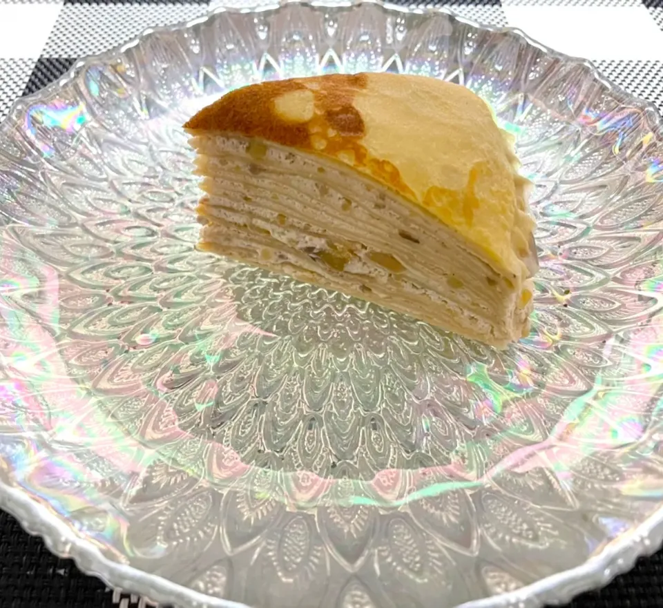 Snapdishの料理写真:🍰マロンミルクレープ🍰|foodanalystＭＩＫＩさん