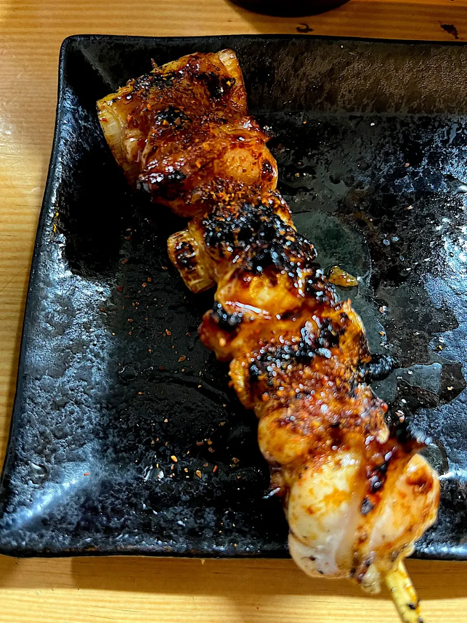 超人気焼き鳥店で　ネギ皮巻き|須佐 浩幸さん