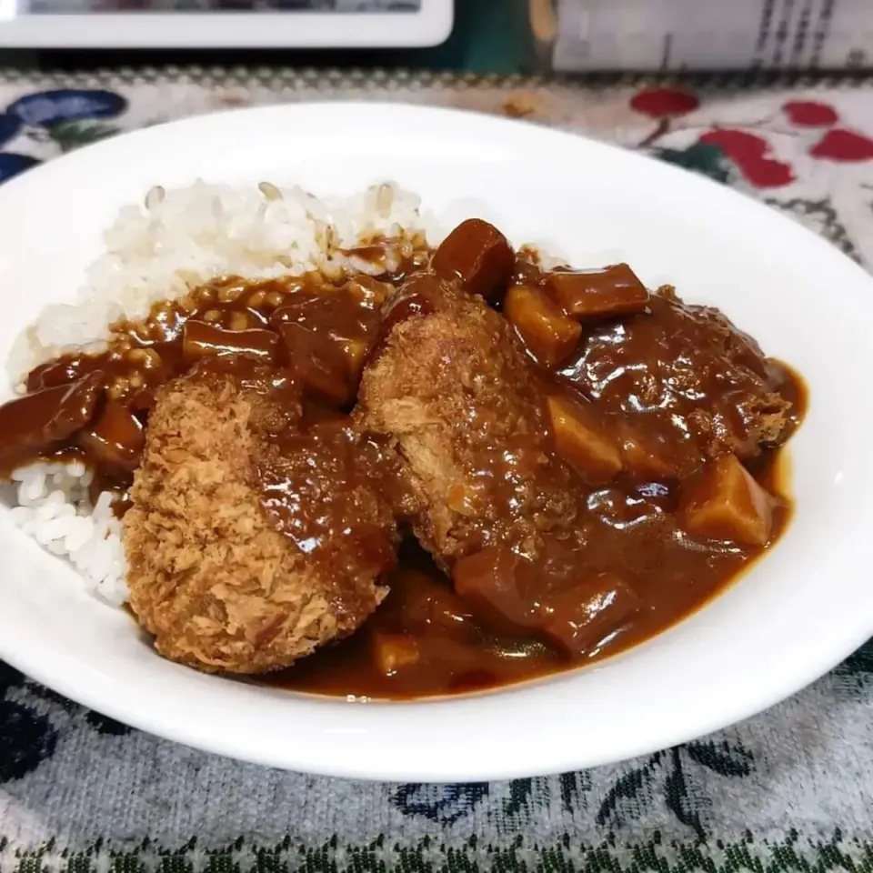 夕食はカツカレー。|Katsuraさん