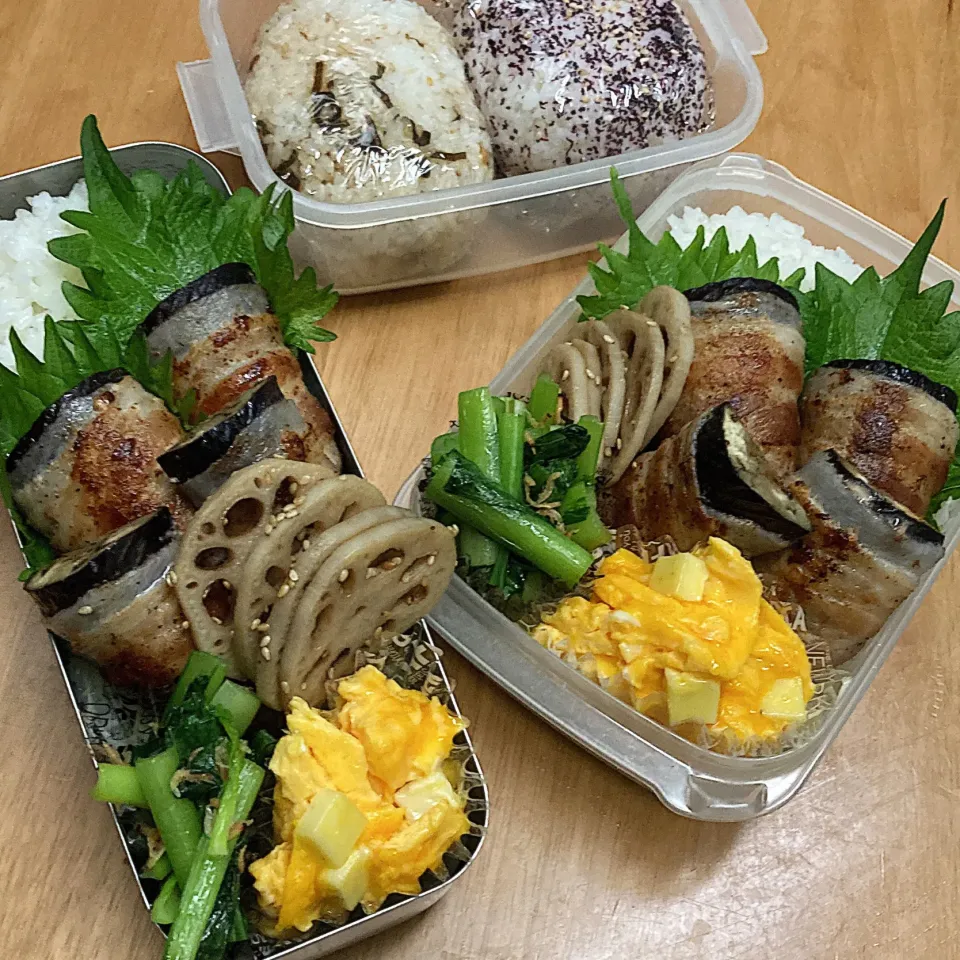 Snapdishの料理写真:１１／１８(金)高３高１兄弟弁当🍱♬.*ﾟ|ぐにゅまる２さん