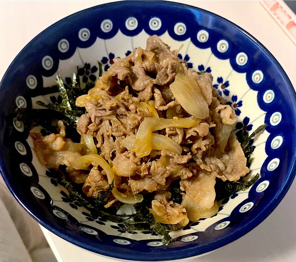 Snapdishの料理写真:牛丼|jiruさん