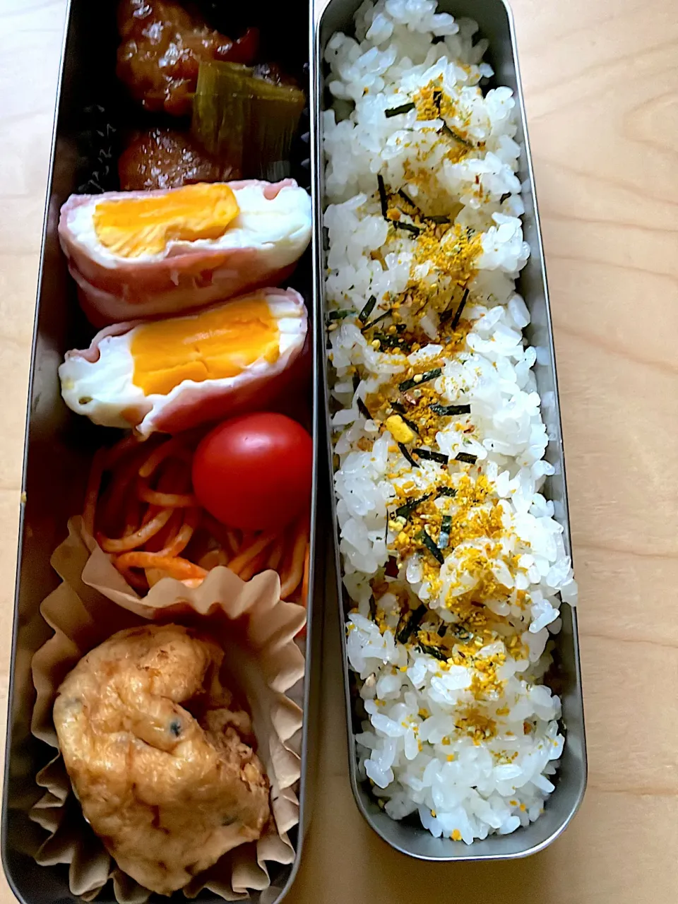 今日の中学生男子弁当🍱|はぴたさん