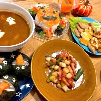 Snapdishの料理写真:ハロウィンご飯2022|a.s＿mamaさん