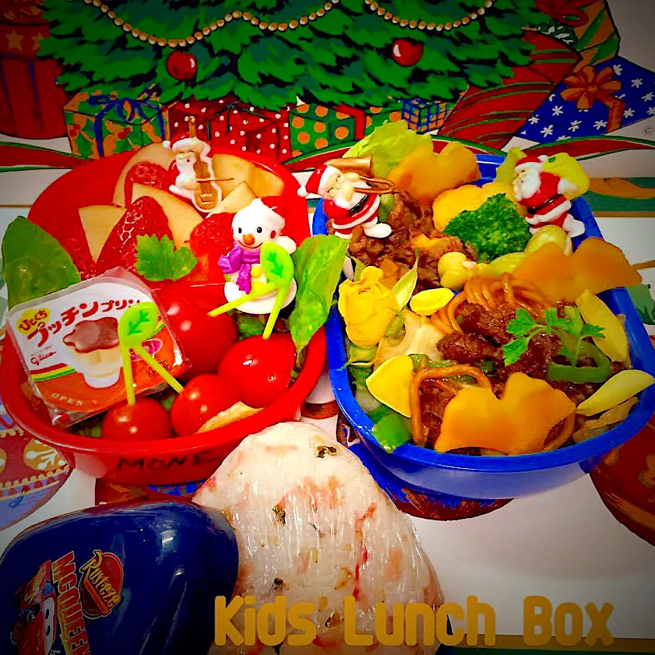 Snapdishの料理写真:kids lunch box|Ameriさん