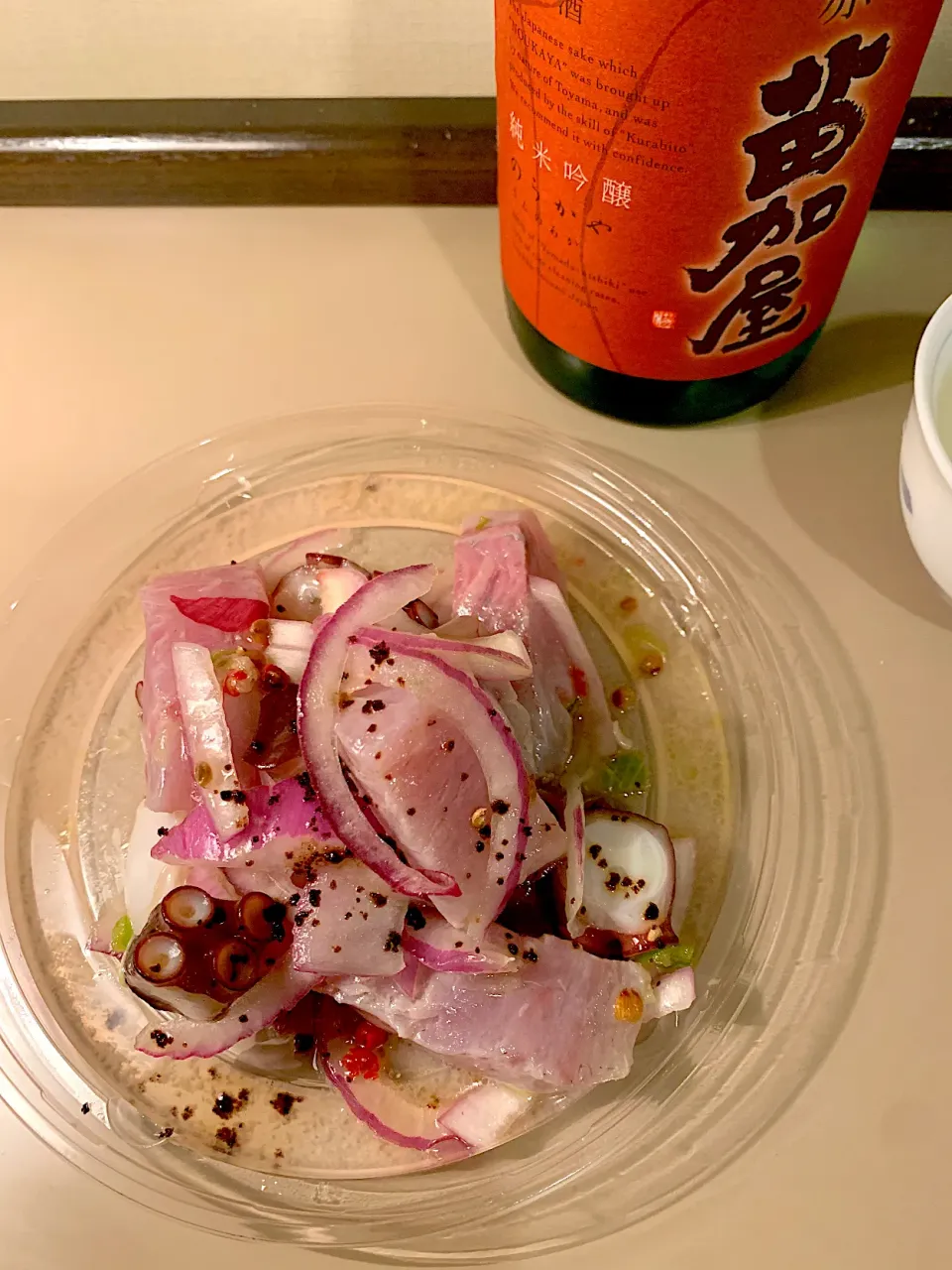 新湊産タコとカンパチのセビーチェ|KimaLABOさん