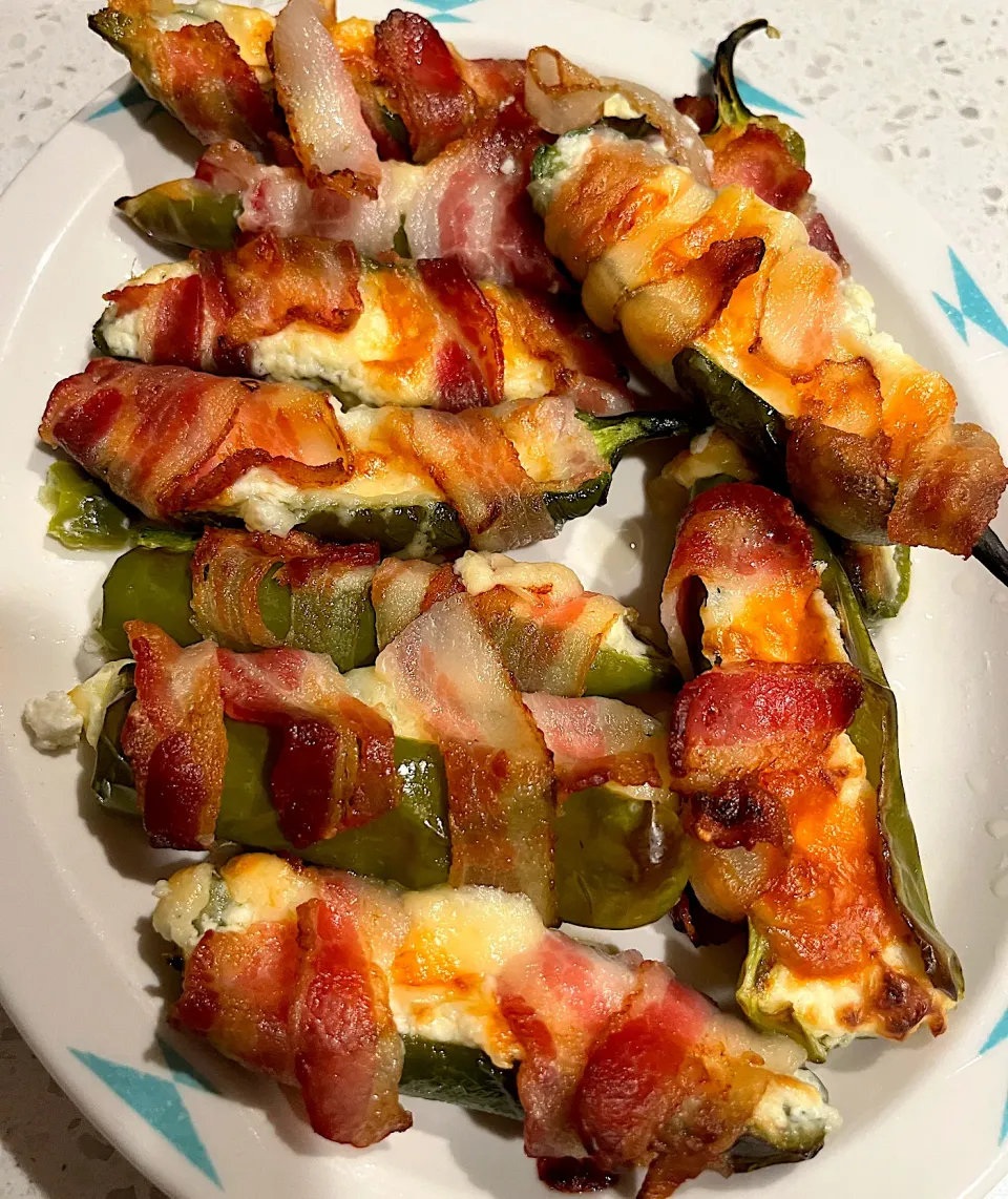 Jalapeno bacon poppers 🌶️🧀🥓|🌺IAnneさん