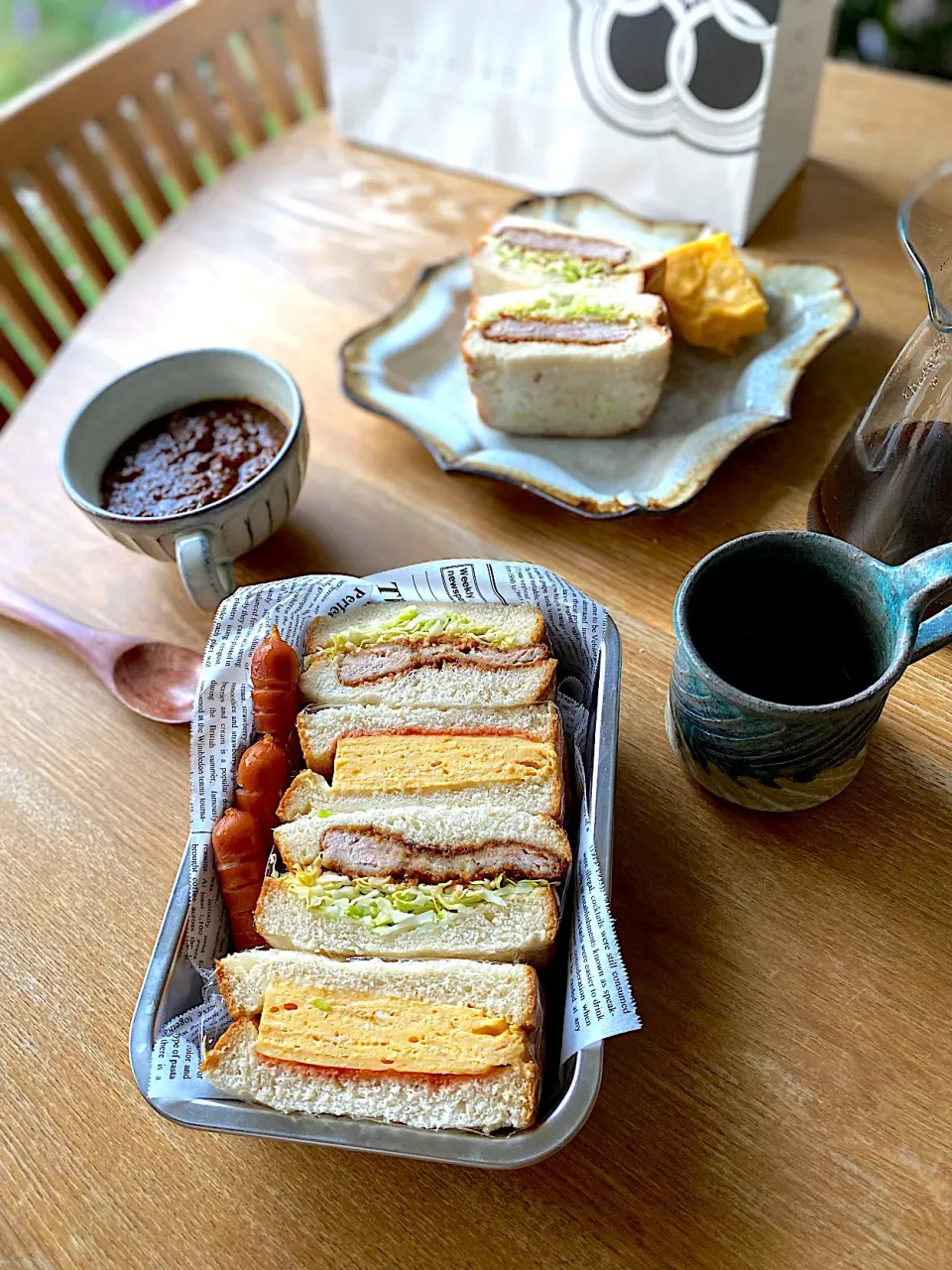 サンドイッチ弁当🌿|shakuyaku33443344さん