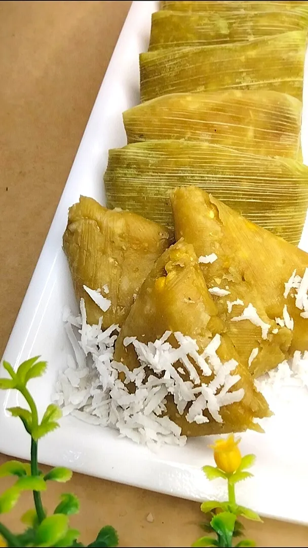 Sweet corn dessert (kue lepat jagung)
Indonesian traditional dessert|Mrs.Tandoori Channelさん