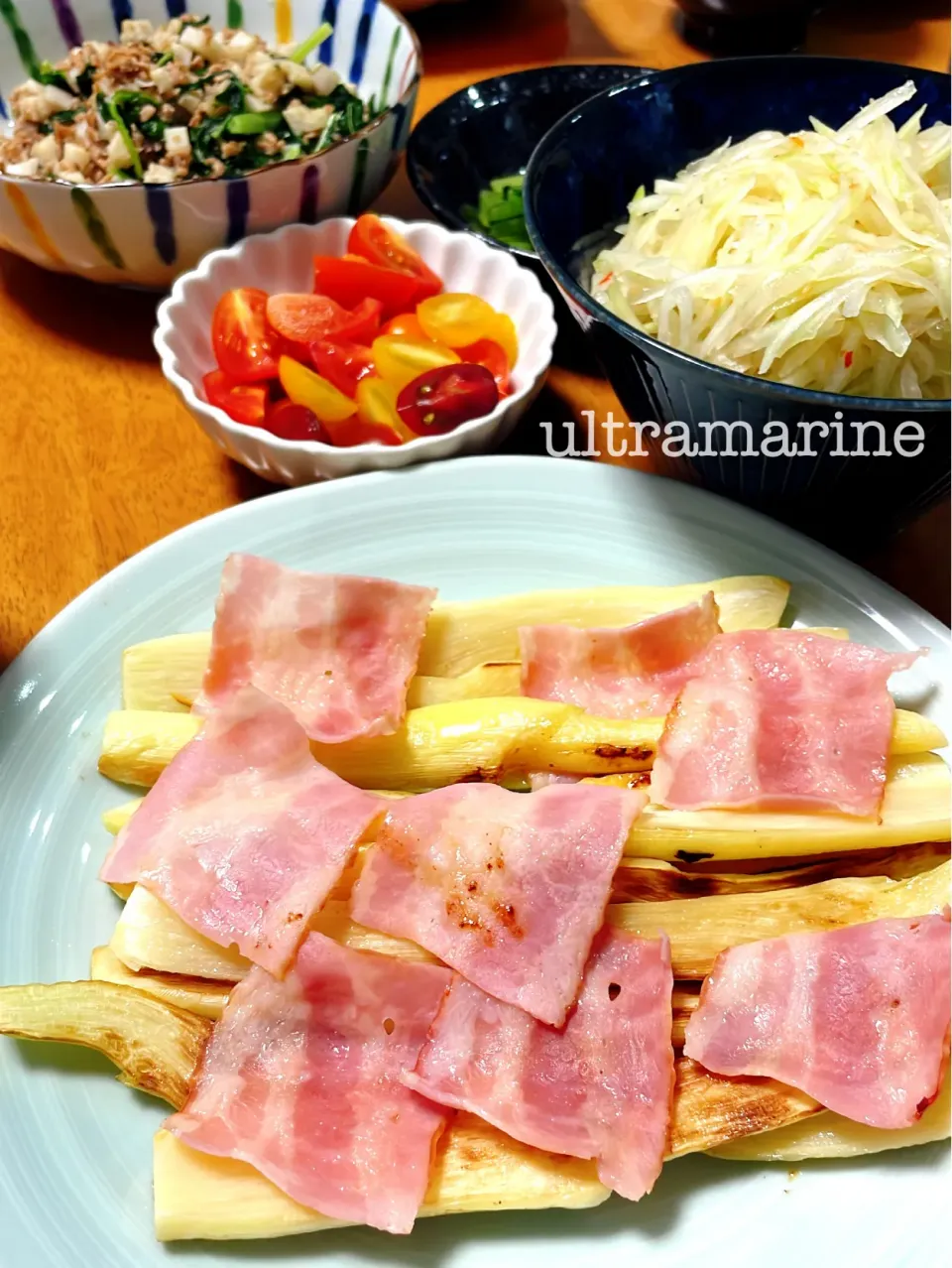 ＊直売所野菜たちとTOFUMEATで、好物だらけの嬉しいごはん♪＊|ultramarineさん