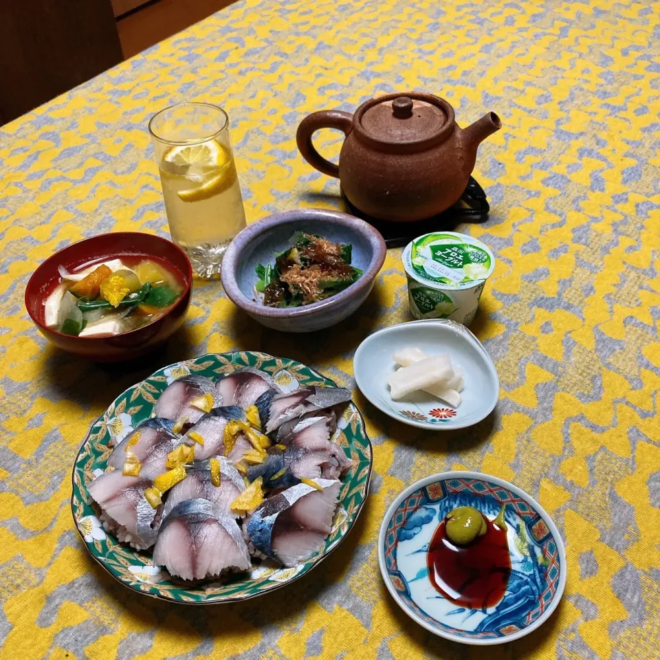 grandmaの晩ごはん☆鯖寿司|kaoriさん