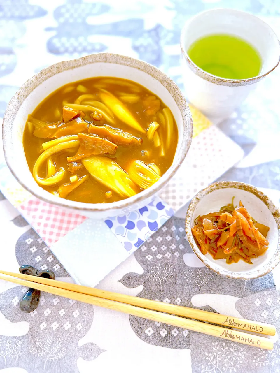 Snapdishの料理写真:牛すじカレーうどん|＊Aloha＊さん