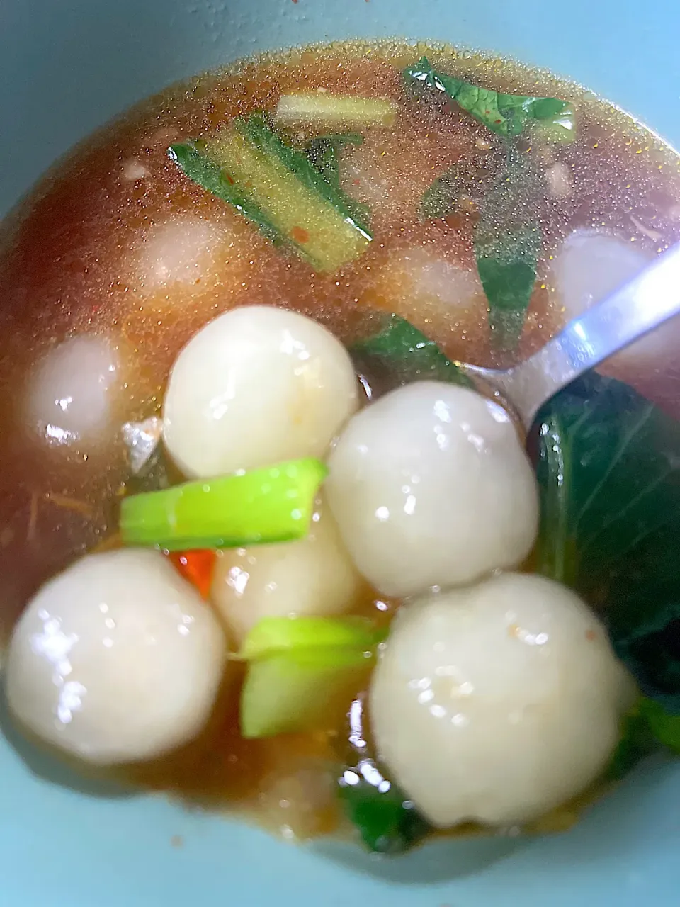 Snapdishの料理写真:Bakso cilok|yeni kartikasariさん