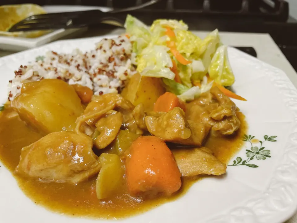 Curry chicken rice|reigineさん