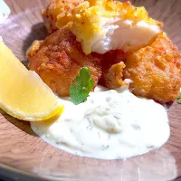 Cajun fried wild caught scallops|chimpmunkeeさん