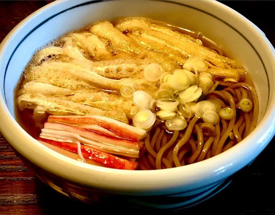 久しぶりの和そばランチ                         「きざみ蕎麦にｶﾆｶﾏ添えて」|mottoさん