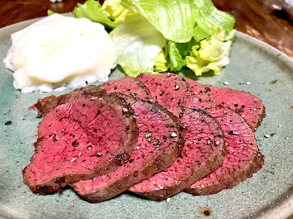 鹿肉のロースト❗️|じゃっきーさん