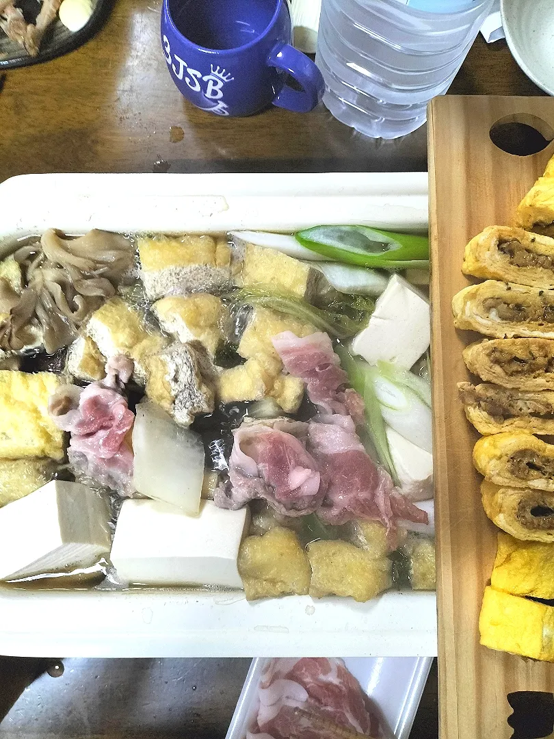 Snapdishの料理写真:鍋
穴子入りたまご焼き🍲|miimiさん