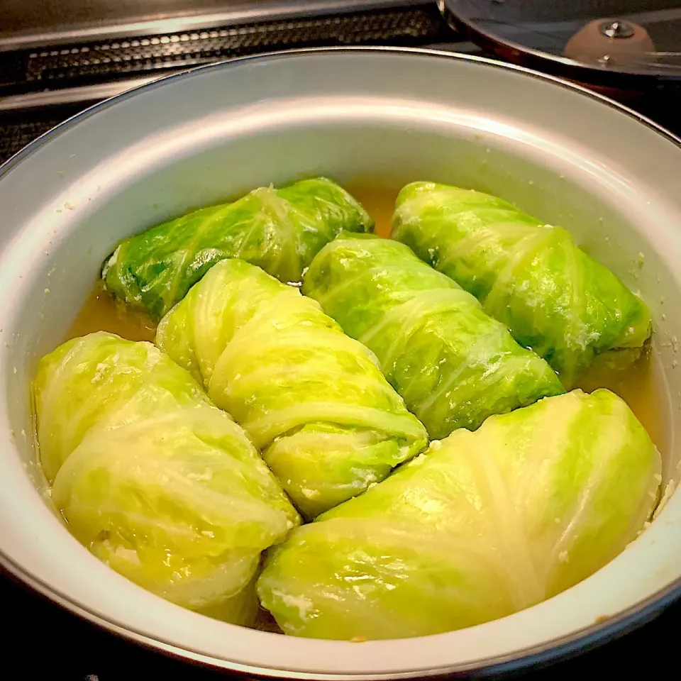 大豆ミートでロールキャベツ|かすみんさん