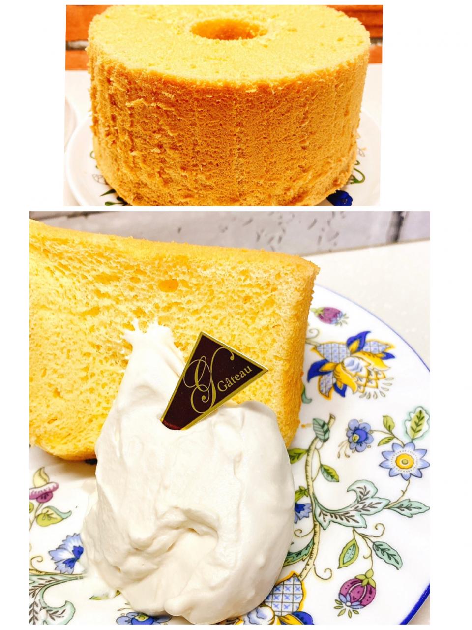 こめ油と米粉のシフォンケーキ
