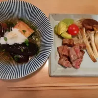 Snapdishの料理写真:揚げ出しなす
ステーキ|まみさん