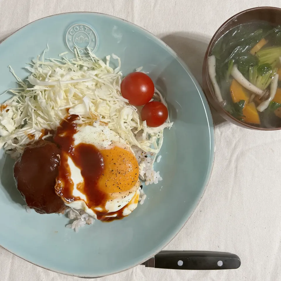 Snapdishの料理写真:ロコモコ丼|ダー子さん