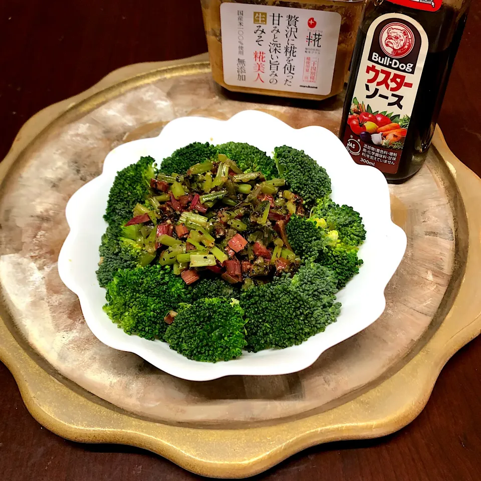 ブロッコリー🥦からし菜＊紅蕪菜万能ソース＊|henryさん