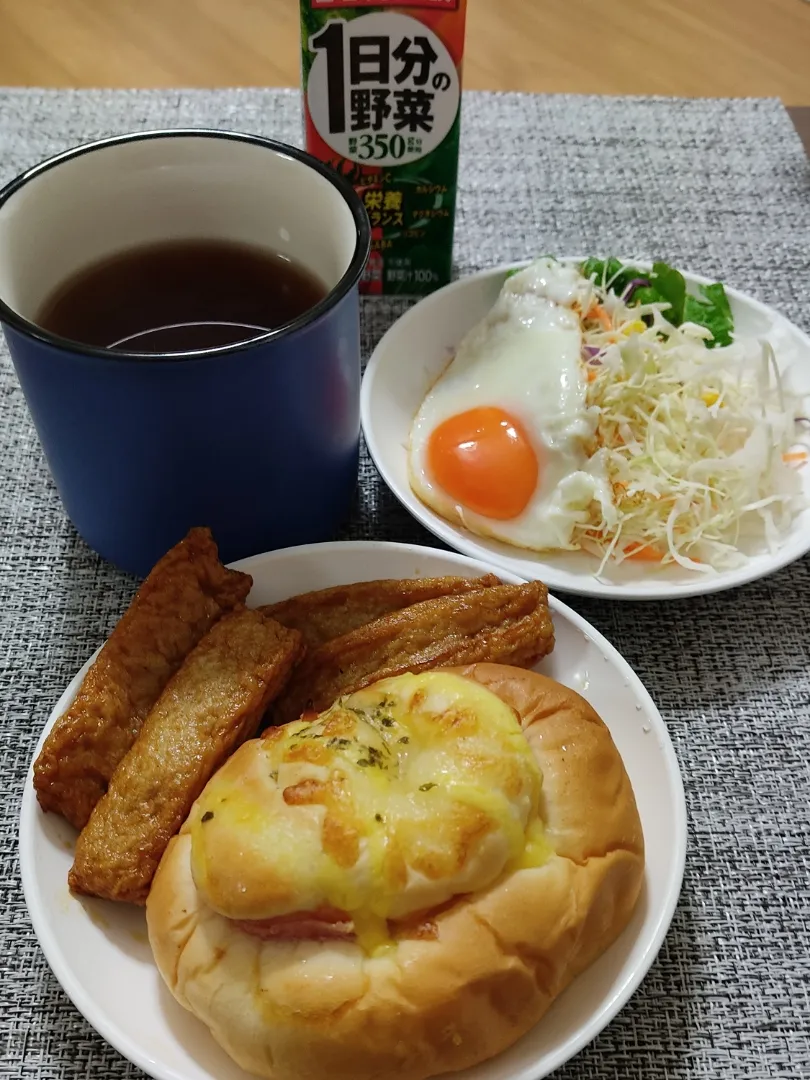 ご飯が食べたいけどハム＆チーズパン|Rピージャーさん