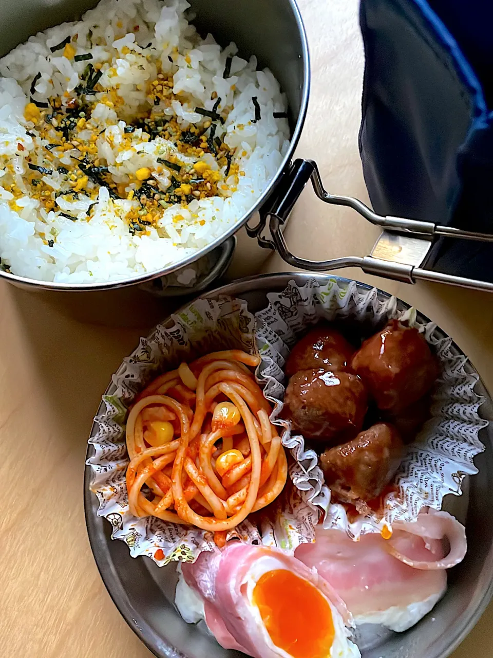 今日の中学生男子弁当🍱|はぴたさん