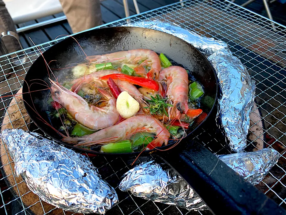 タカエビのアヒージョは美味しい|shikaさん