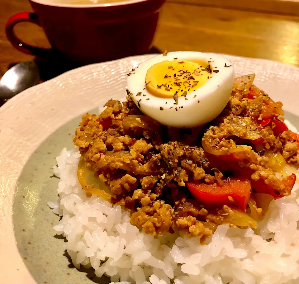 トーフミートでガパオライス🍚🥄|sato*さん