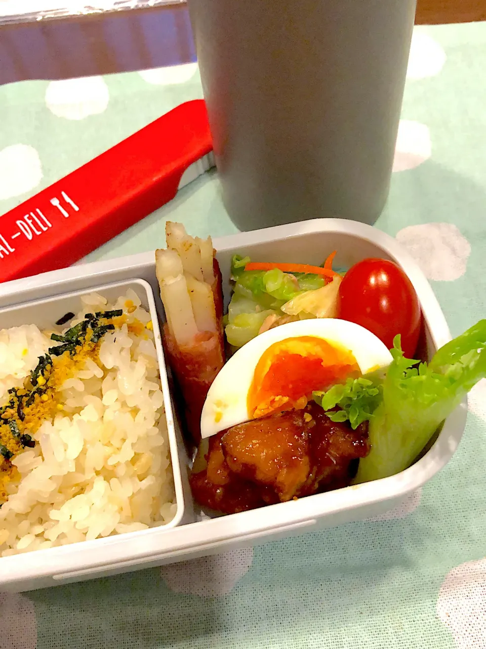 2022.12.13  ＊今日のお弁当＊ポテトベーコン巻き＊|rinrin*mama*さん