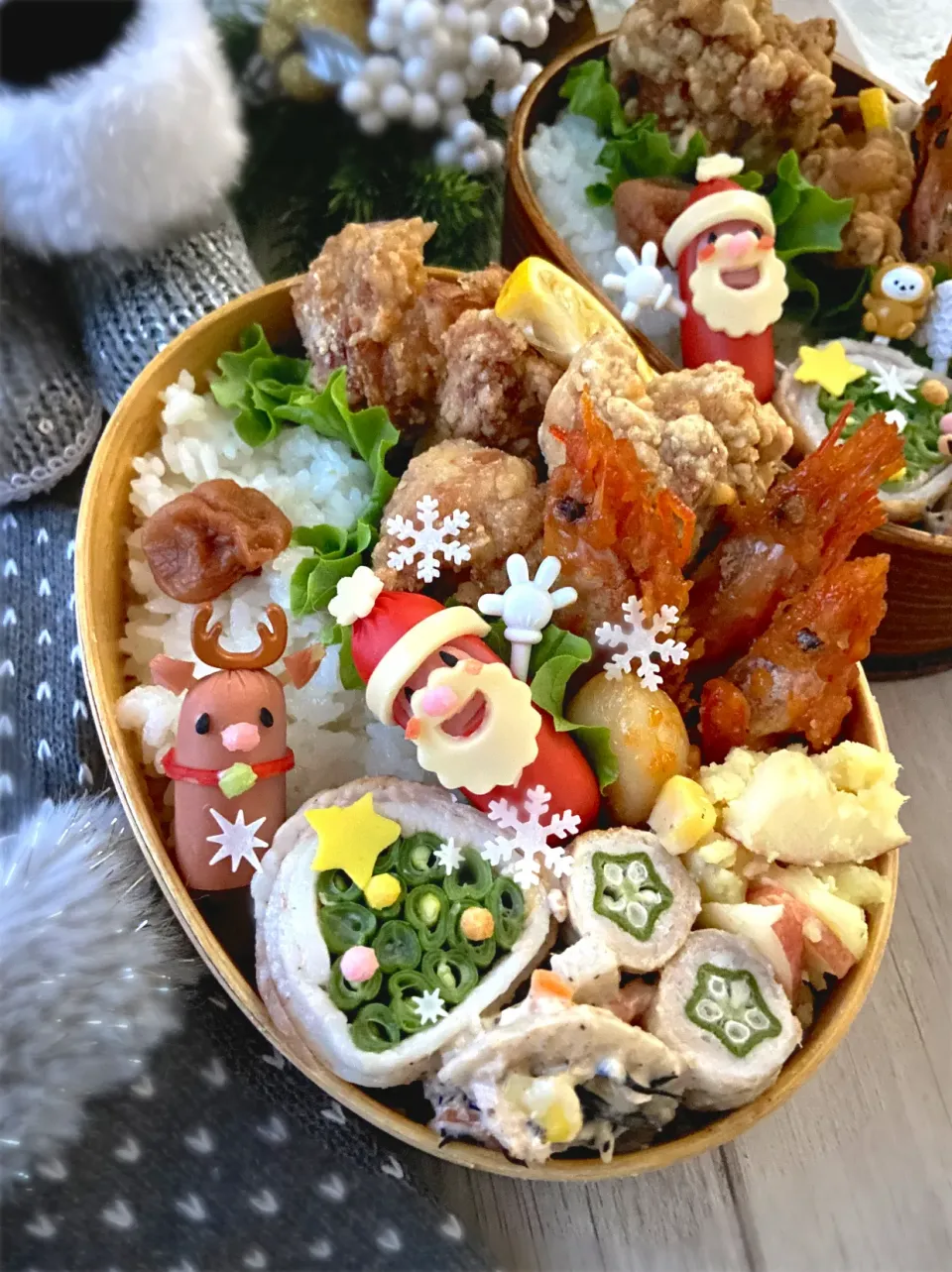 Snapdishの料理写真:クリスマス弁当|fumiさん