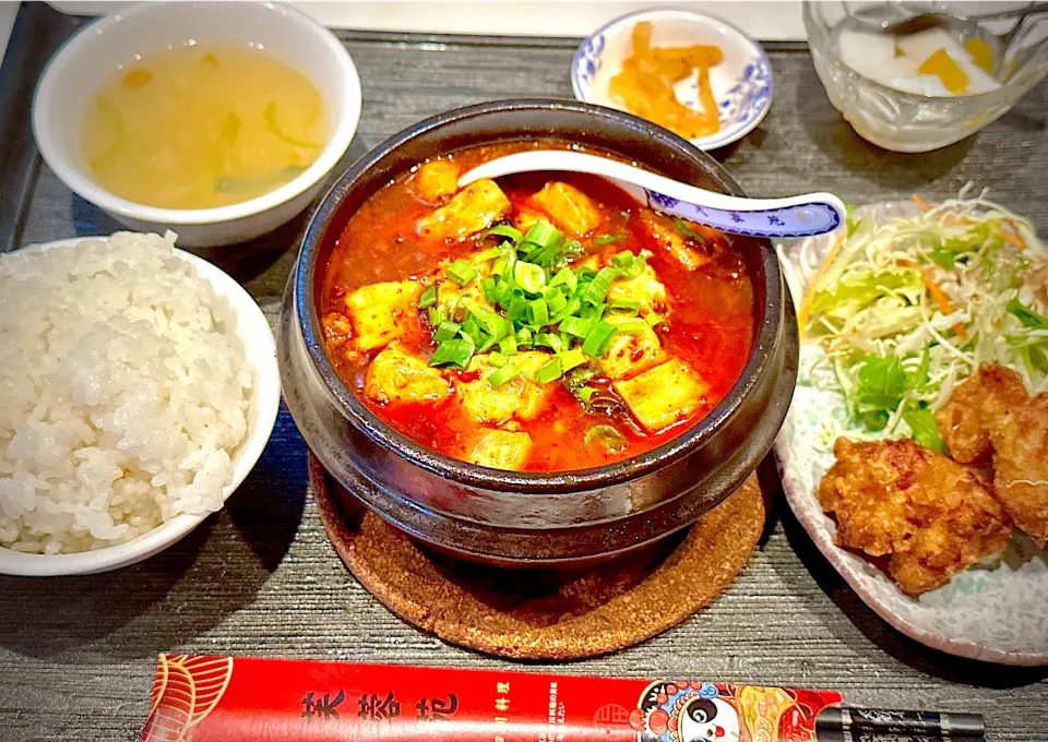 🐼麻婆豆腐定食🐼|にゃあ（芸名）さん