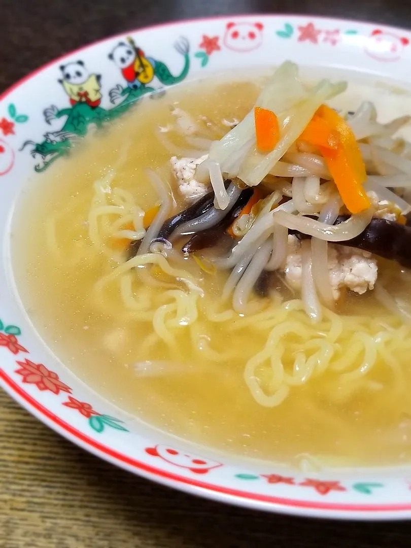 パパ作👨あっさり鶏塩ラーメン|ぱんだのままんさん