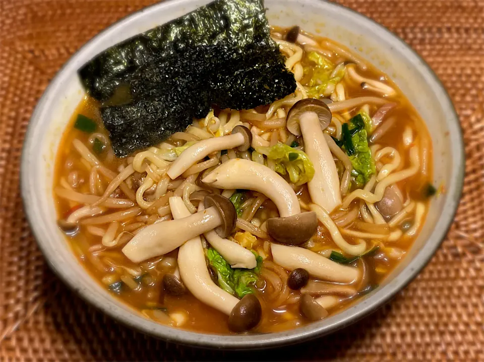 きのこたっぷり味噌ラーメン|Noriyuki Saitoさん