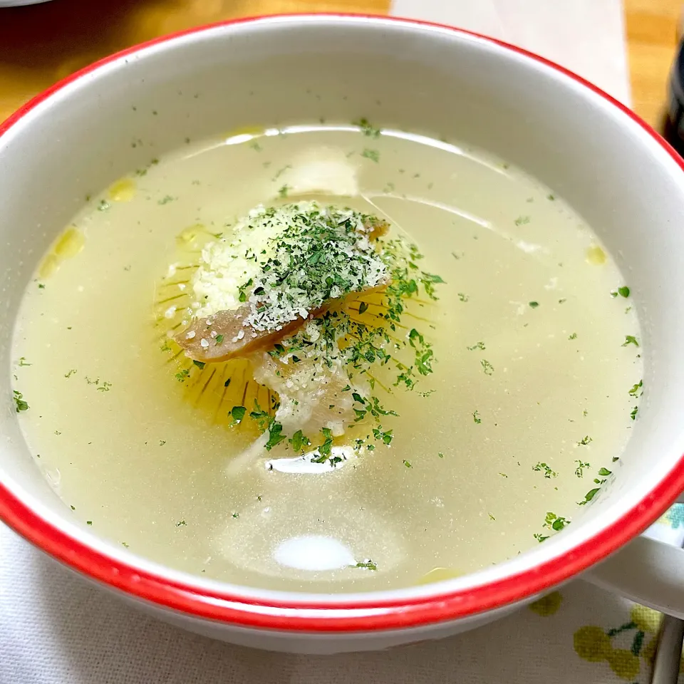 新玉ねぎまるごとスープ|こいちさん