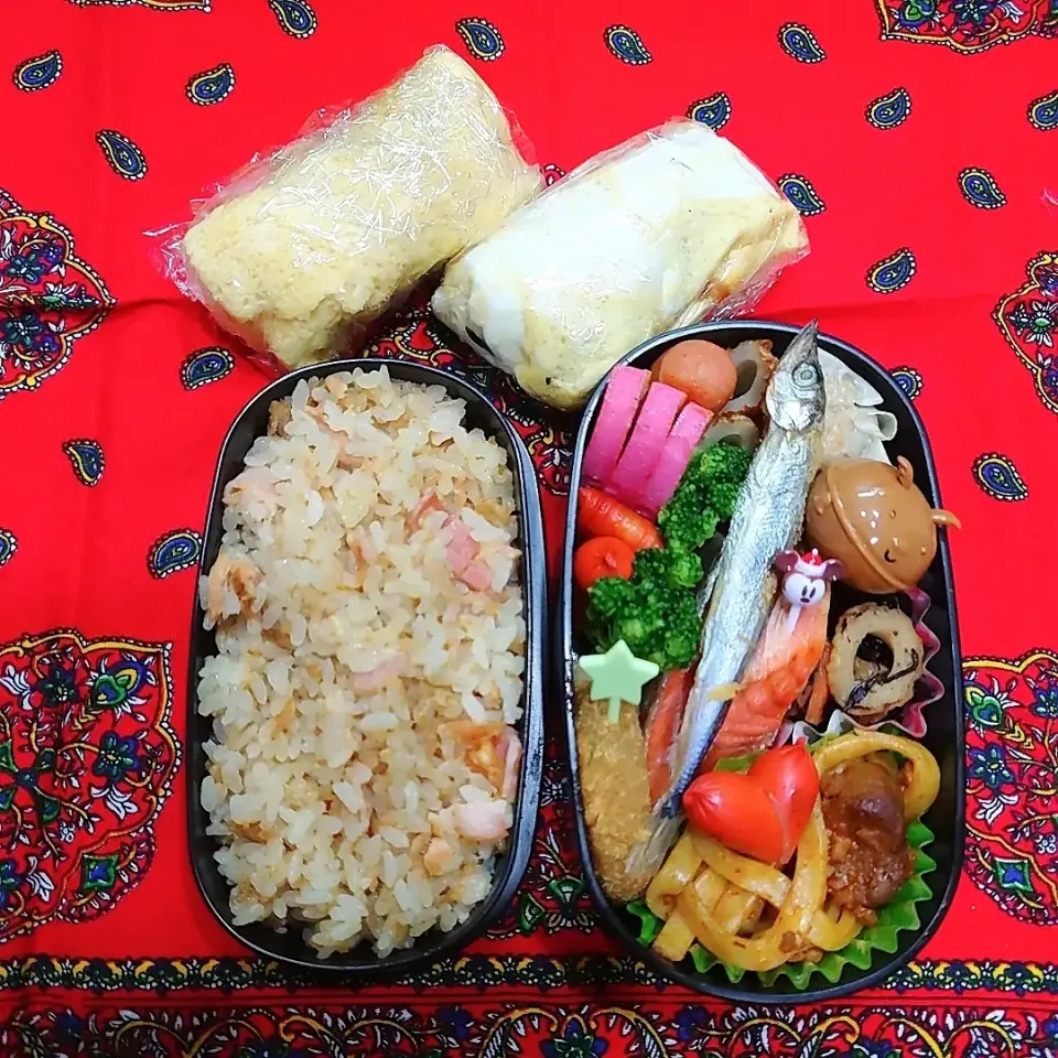 Snapdishの料理写真:2022年12月14日（水）のお弁当🍱。|ママちんさん