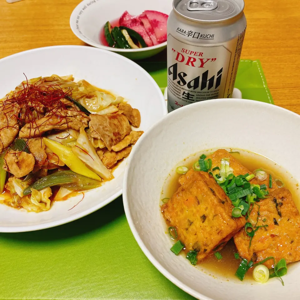 ホイコーロー🐽
豆腐揚げの煮物|naoさん